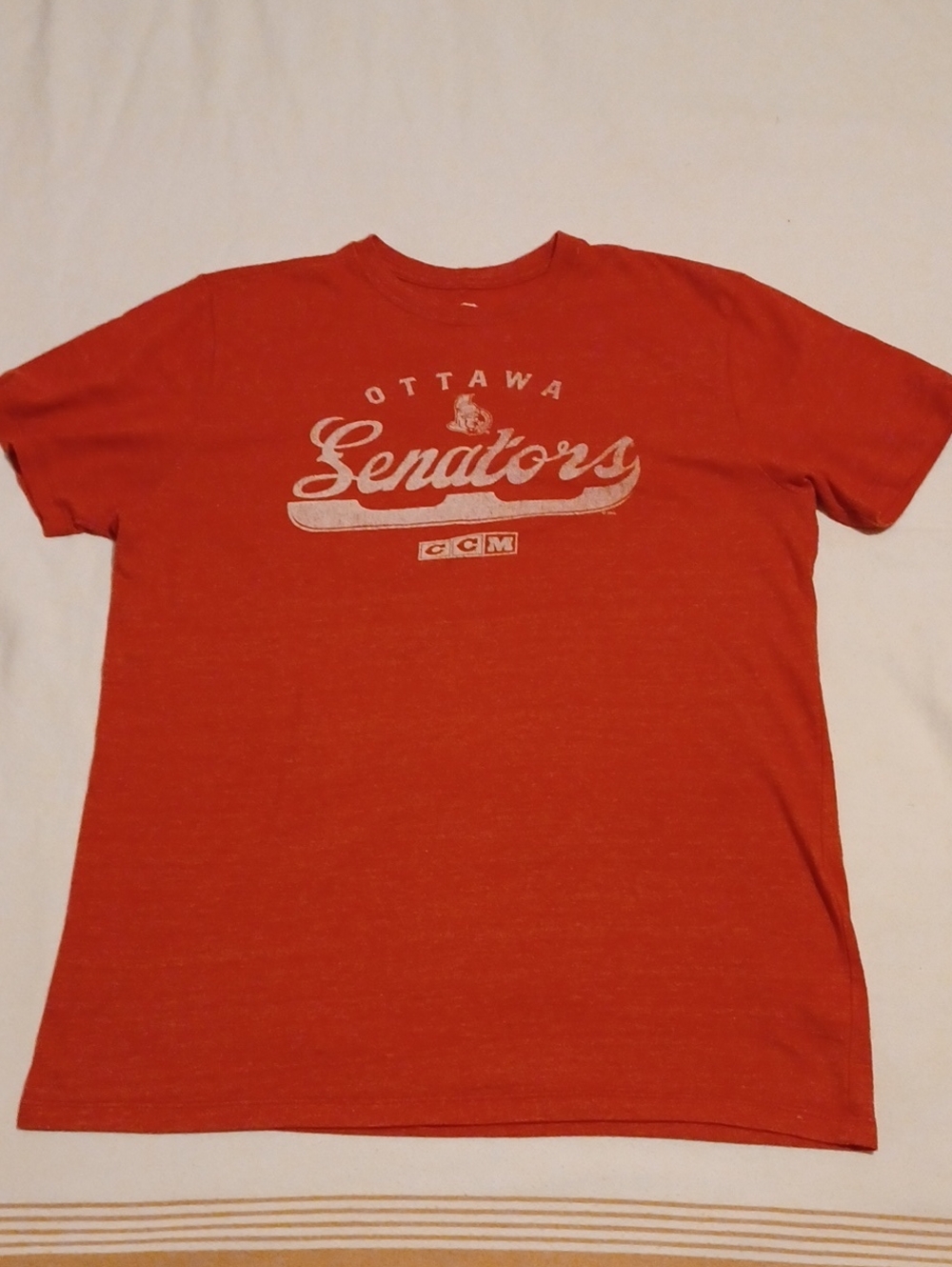 CCM Red Ottawa Senators Graphic Tee